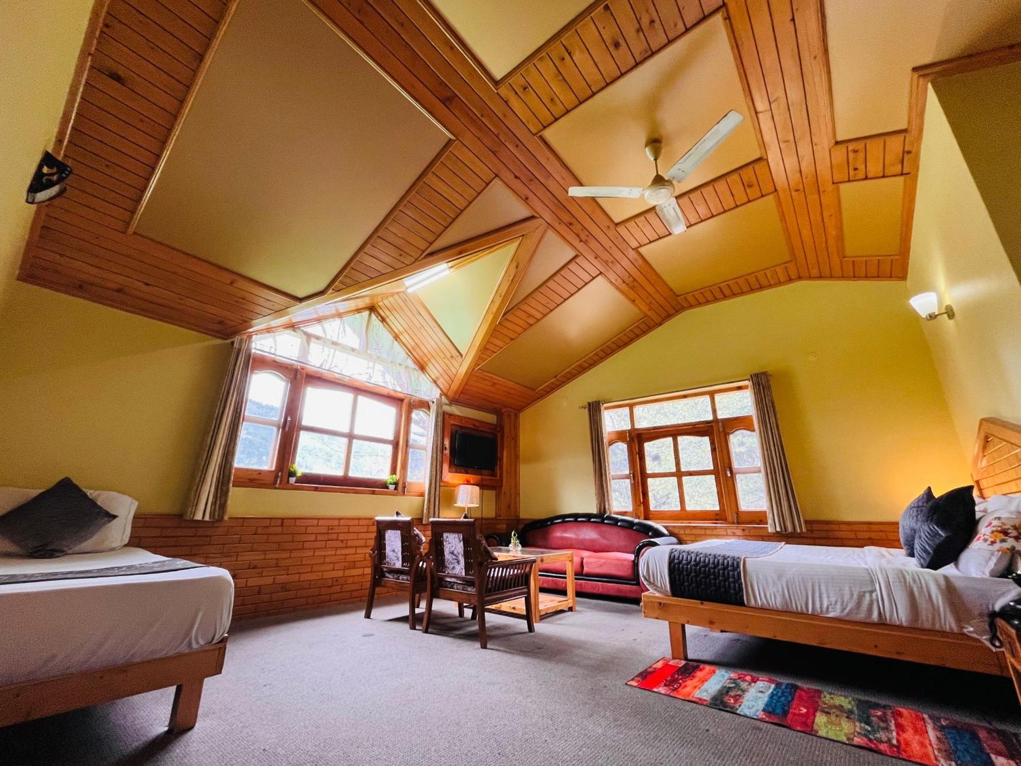 The Hollywood Vibes - #Riverview #Premium Rooms #Prime Location #Most Awarded #Parking #Top Rated #Open Terrace #Best Selling Hotel In Manali Exteriér fotografie