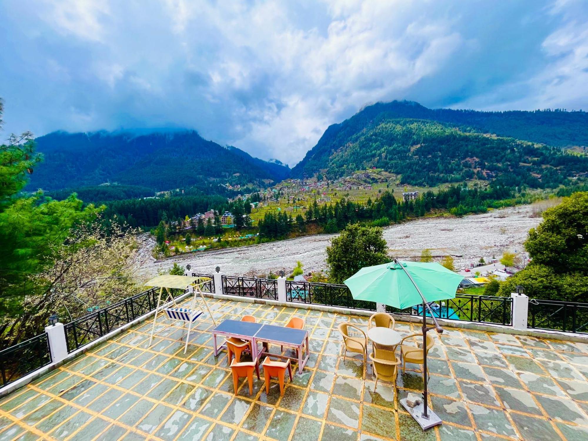 The Hollywood Vibes - #Riverview #Premium Rooms #Prime Location #Most Awarded #Parking #Top Rated #Open Terrace #Best Selling Hotel In Manali Exteriér fotografie